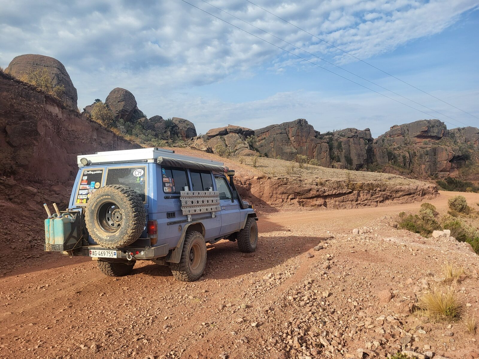 Felslandschaft in Bolivien