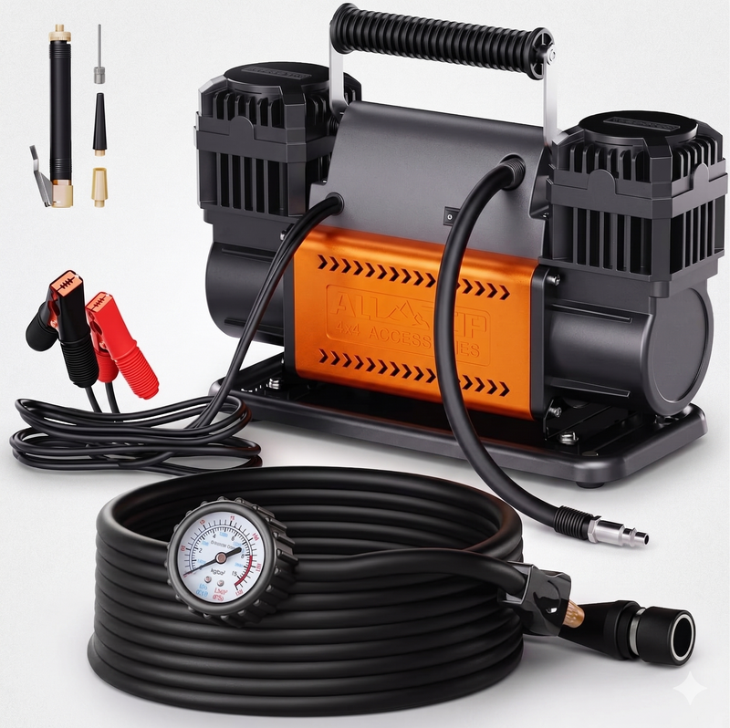 12V Offroad-Kompressor Stratos 150 mit LCD-Display
