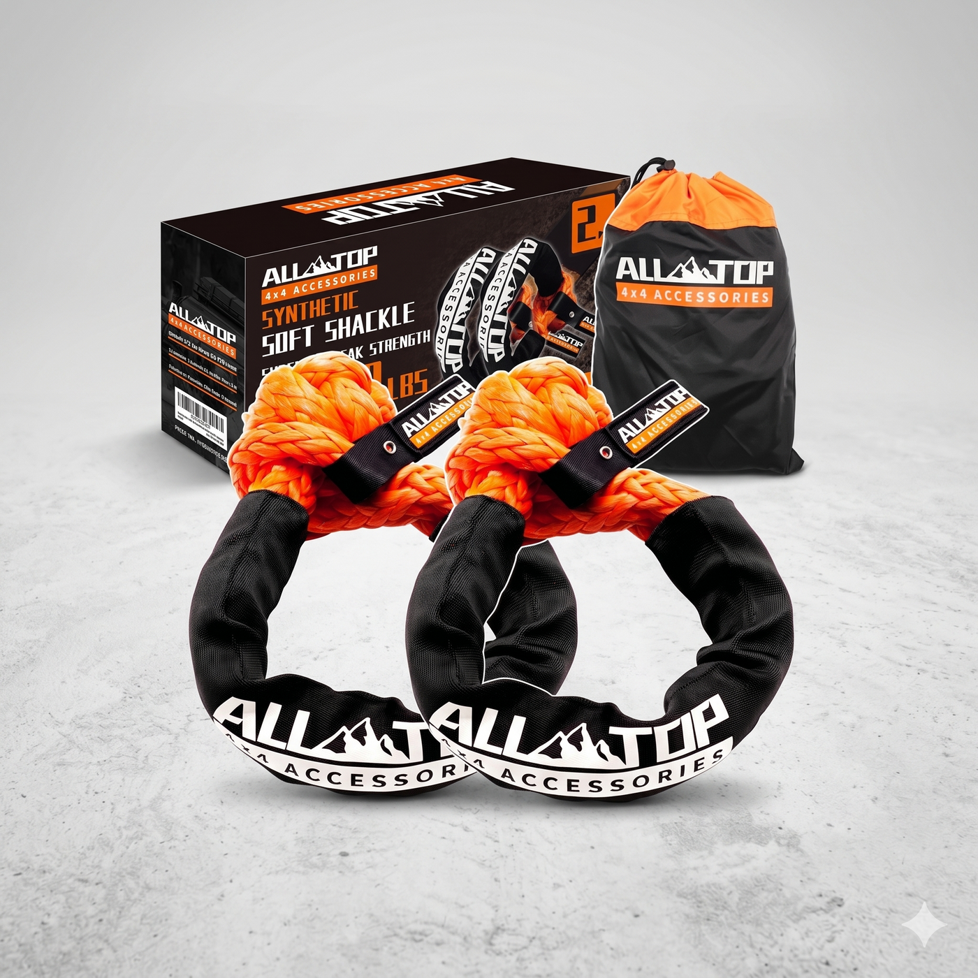 Soft Shackle aus UHMWPE mit 15 Tonnen Bruchlast